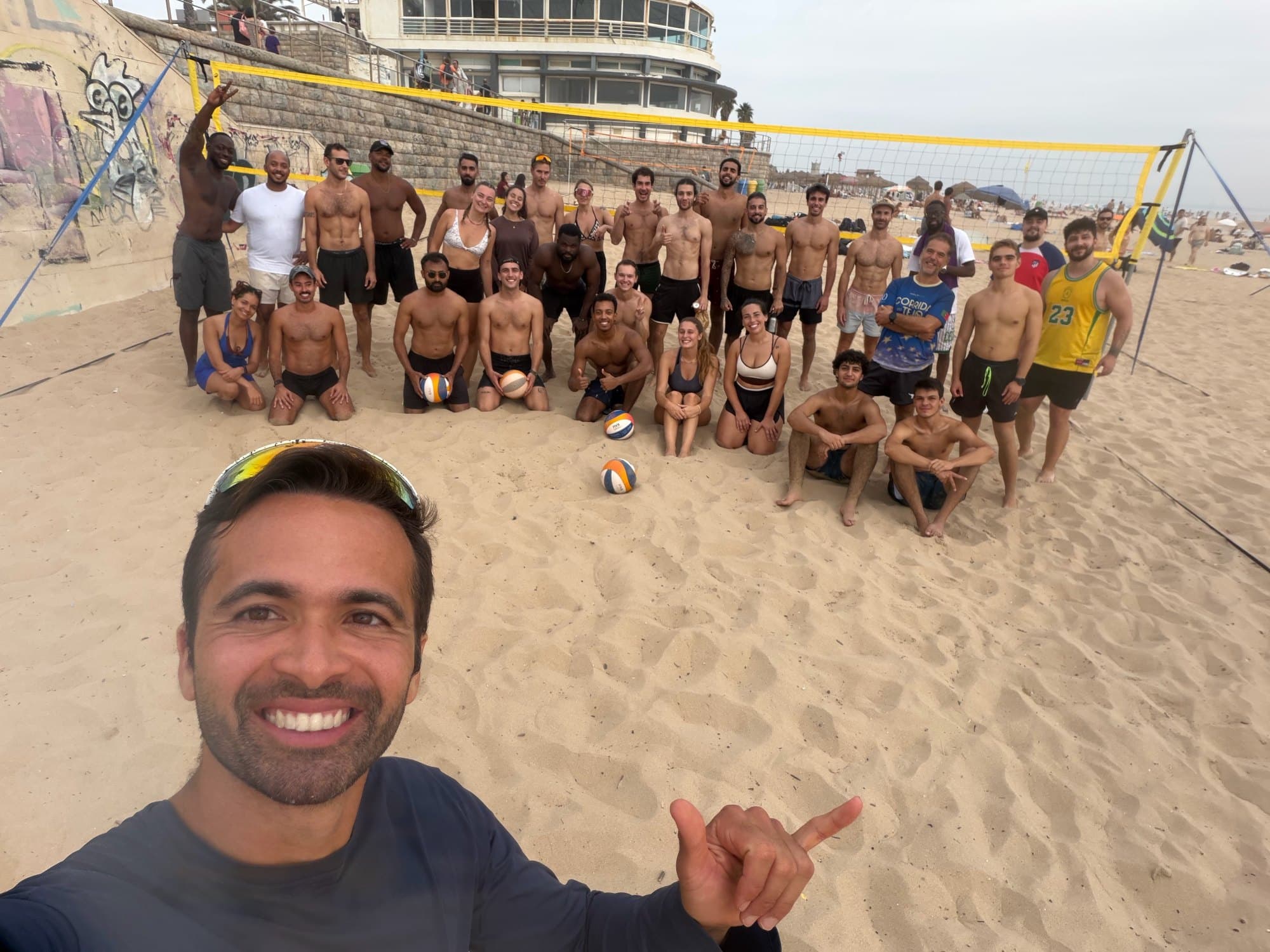 GroupUp x Lisbon Sun Setters Beach Volleyball